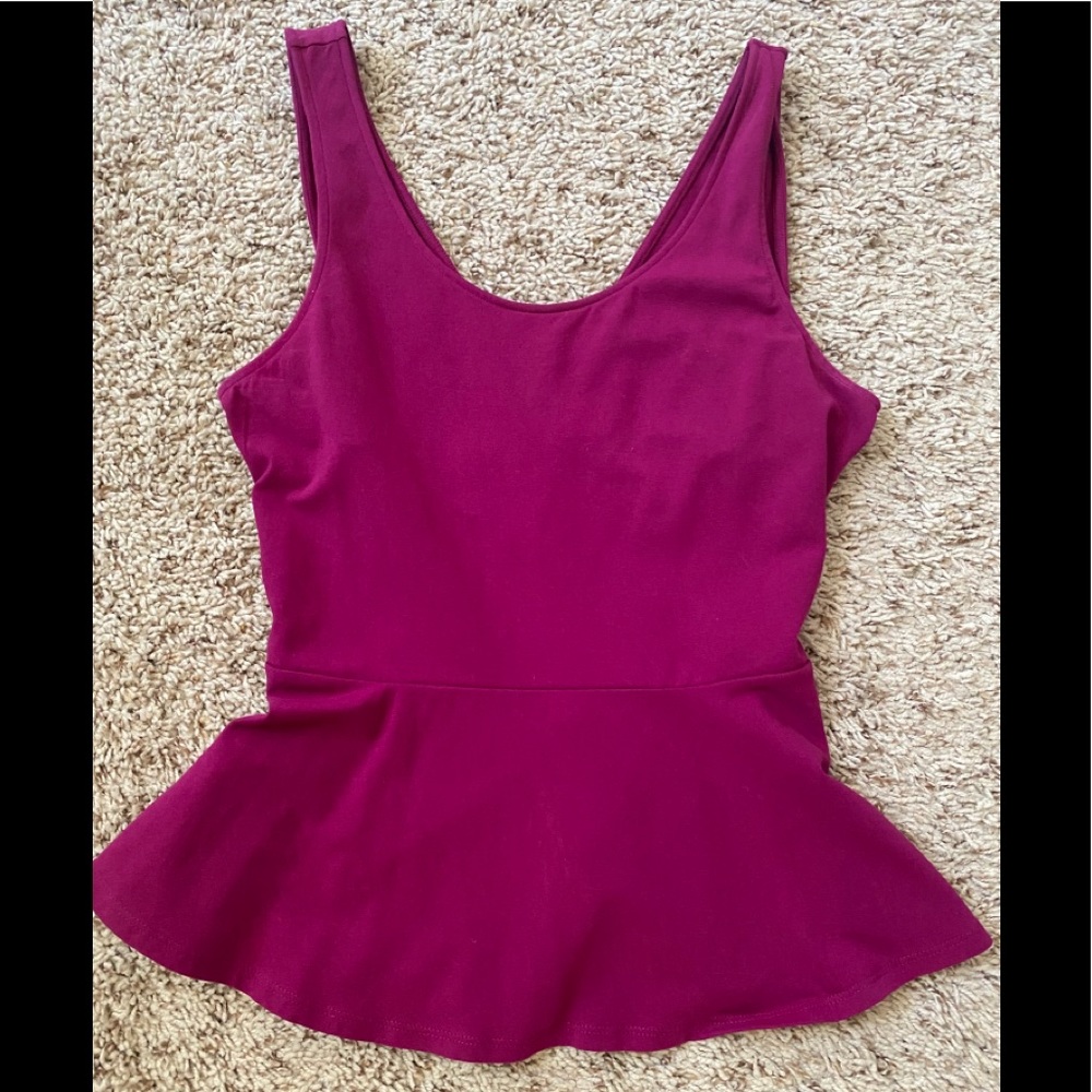 Peplum top